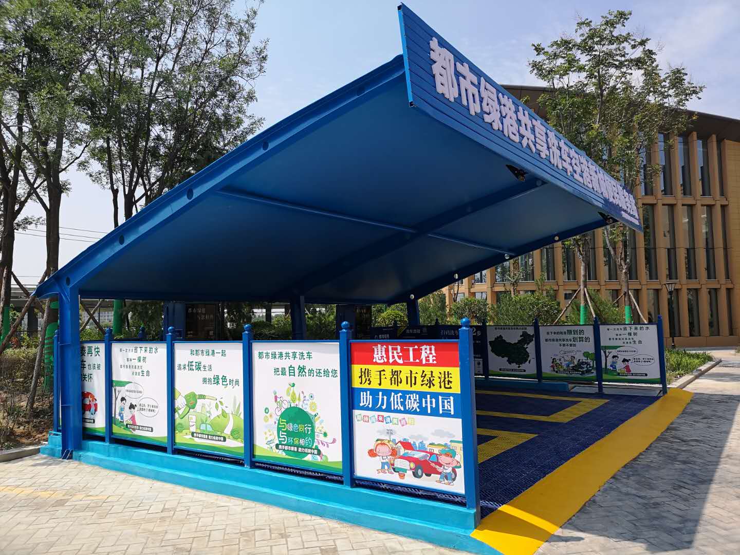 自助洗车机洗车低至几元钱为什么比洗车店更赚钱